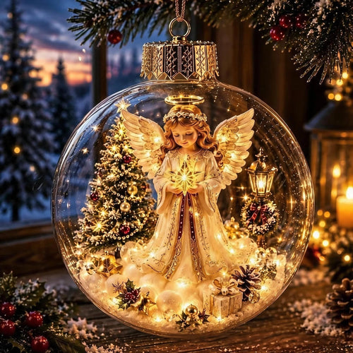 🎅🎅 2026 Christmas Gift 50% Off--Glowing Christmas Diorama Ornament