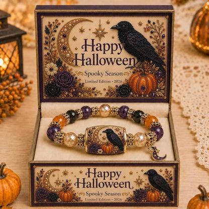 🎃🎃 Limited Edition Halloween Beaded Bracelet Set | Spooky Cute Gift Jewelry