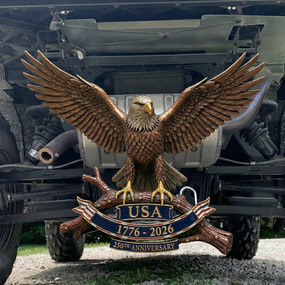 ⚡️⚡️Independence Day 50% OFF- 🦅 USA 250th Anniversary Eagle Trailer Hitch – A Legacy of Freedom on the Road