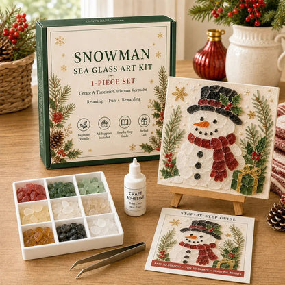 🔥 LAST DAY 50% OFF 🎄 Christmas Sea Glass Art Kit