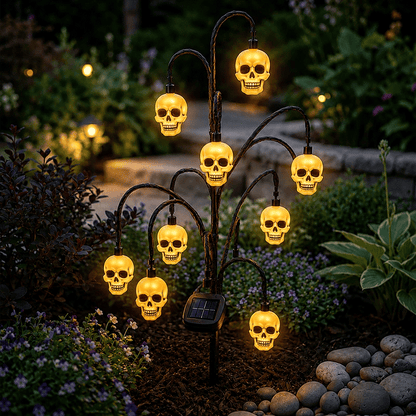 🎃🎃 Halloween Solar Tree Stump Light