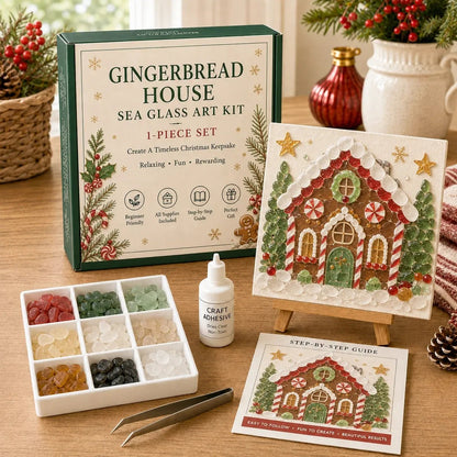 🔥 LAST DAY 50% OFF 🎄 Christmas Sea Glass Art Kit