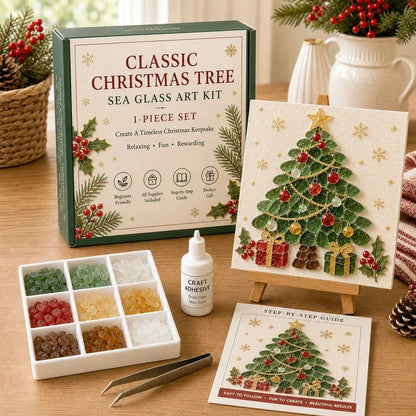 🔥 LAST DAY 50% OFF 🎄 Christmas Sea Glass Art Kit
