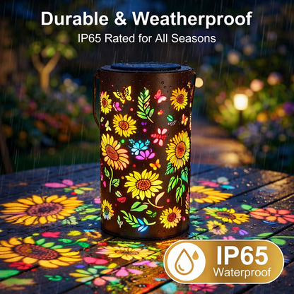 🔥LAST DAY70% OFF -✨Colorful Sunflower Glow Solar Garden Lantern