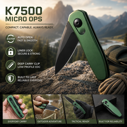 K7500 "Micro-Ops" Compact Tactical Auto🔪