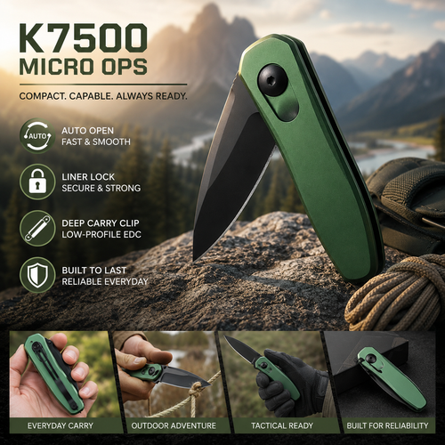 K7500 "Micro-Ops" Compact Tactical Auto🔪