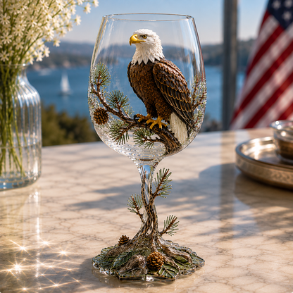 🎅 2026 Christmas Gift 50% Off--🐦 Nature’s Winged Beauties – 3D Bird Wine Glass Collection