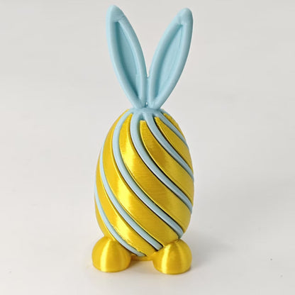 🐰🎁2026 Easter Gifts 50% Off-- 3D Printed Easter Bunny Egg Fun Rotating Toy