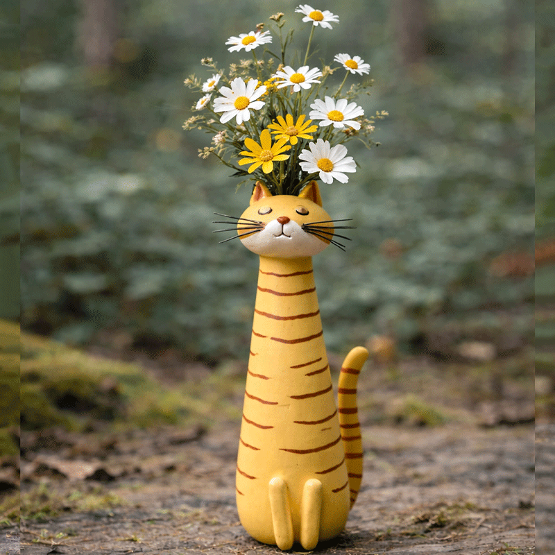 💖🎁2026 Mother's Day Gifts 50% Off--😻😻Mini Quirky Cat Vase