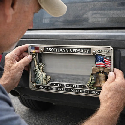 🗽LAST DAY 49% OFF-🇺🇸250th Anniversary Commemorative License Plate Frame