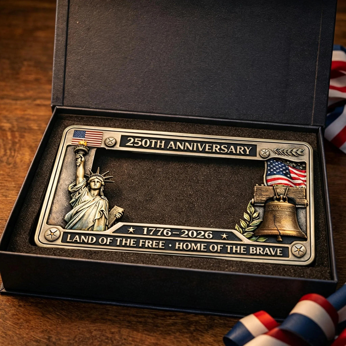 🗽LAST DAY 49% OFF-🇺🇸250th Anniversary Commemorative License Plate Frame