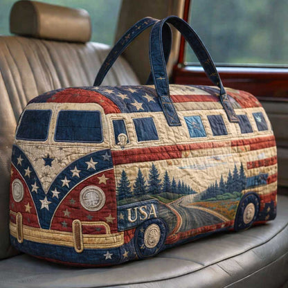 🔥LAST DAY 50% OFF✨🇺🇸 American 250th Anniversary Quilted Travel Duffle Bag