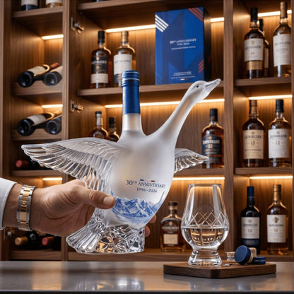 30th Anniversary 3D Sculpted Vodka Bottle🪿
