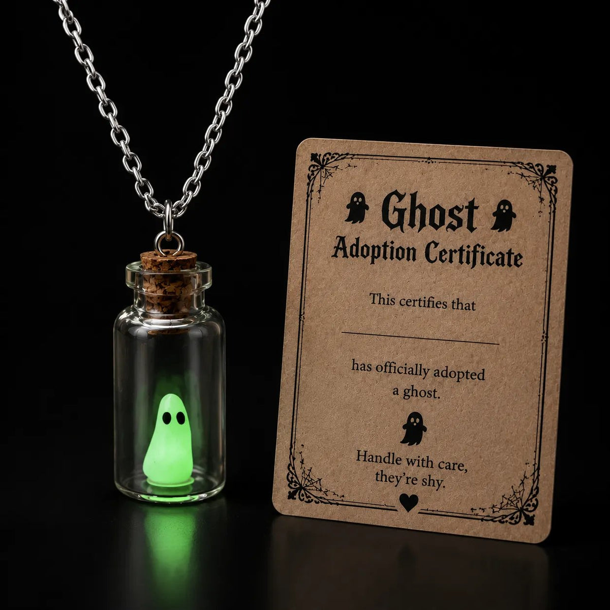 👻Ghost Adoption Necklace