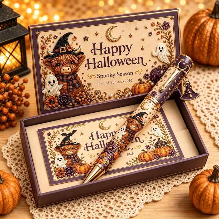🎃🎃🔮Halloween Spooky Pen Gift Set