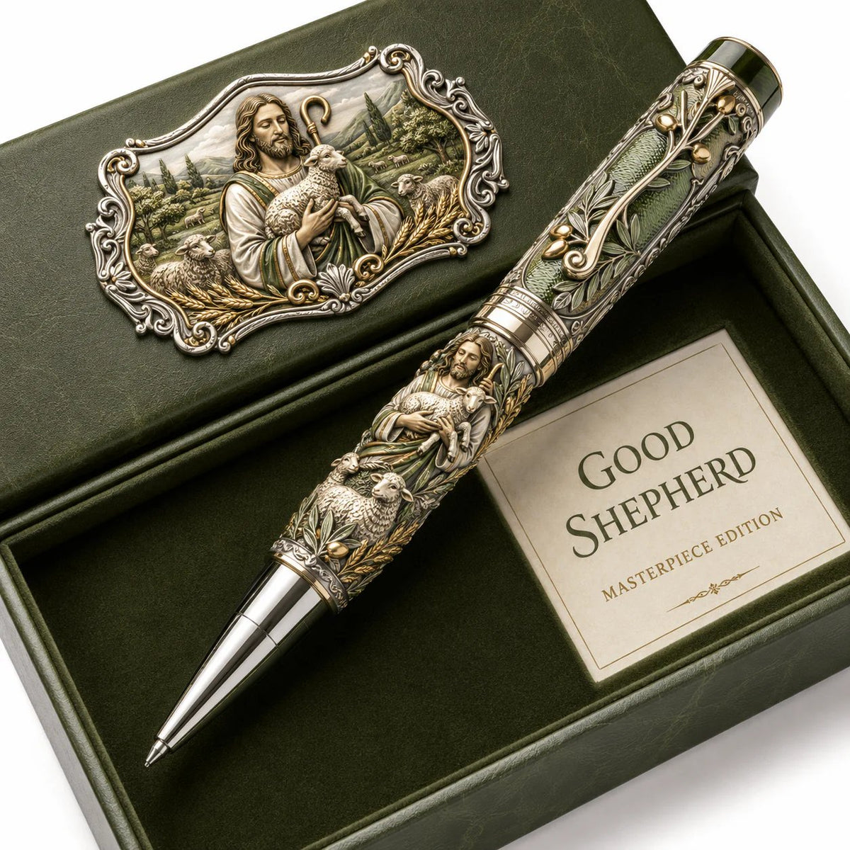 🔥🔥LAST DAY 50% OFF – ✝️ Sacred Legacy Faith-Inspired Keepsake Pen Collection | 6 Devotional Designs for Prayer Journaling, Bible Study & Meaningful Christian Gifts 🖊️✨