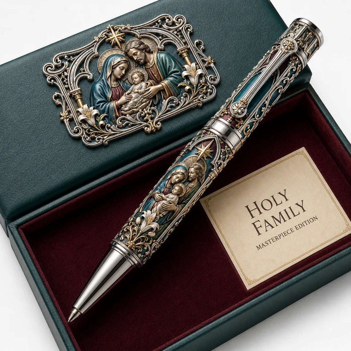 🔥🔥LAST DAY 50% OFF – ✝️ Sacred Legacy Faith-Inspired Keepsake Pen Collection | 6 Devotional Designs for Prayer Journaling, Bible Study & Meaningful Christian Gifts 🖊️✨