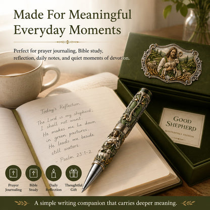 🔥🔥LAST DAY 50% OFF – ✝️ Sacred Legacy Faith-Inspired Keepsake Pen Collection | 6 Devotional Designs for Prayer Journaling, Bible Study & Meaningful Christian Gifts 🖊️✨
