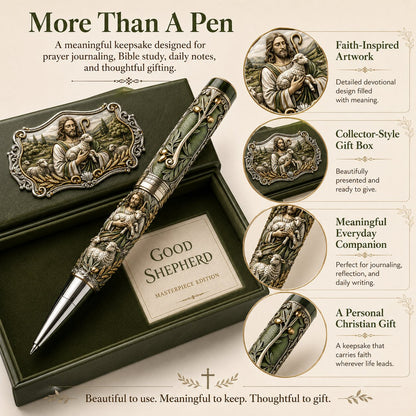 🔥🔥LAST DAY 50% OFF – ✝️ Sacred Legacy Faith-Inspired Keepsake Pen Collection | 6 Devotional Designs for Prayer Journaling, Bible Study & Meaningful Christian Gifts 🖊️✨