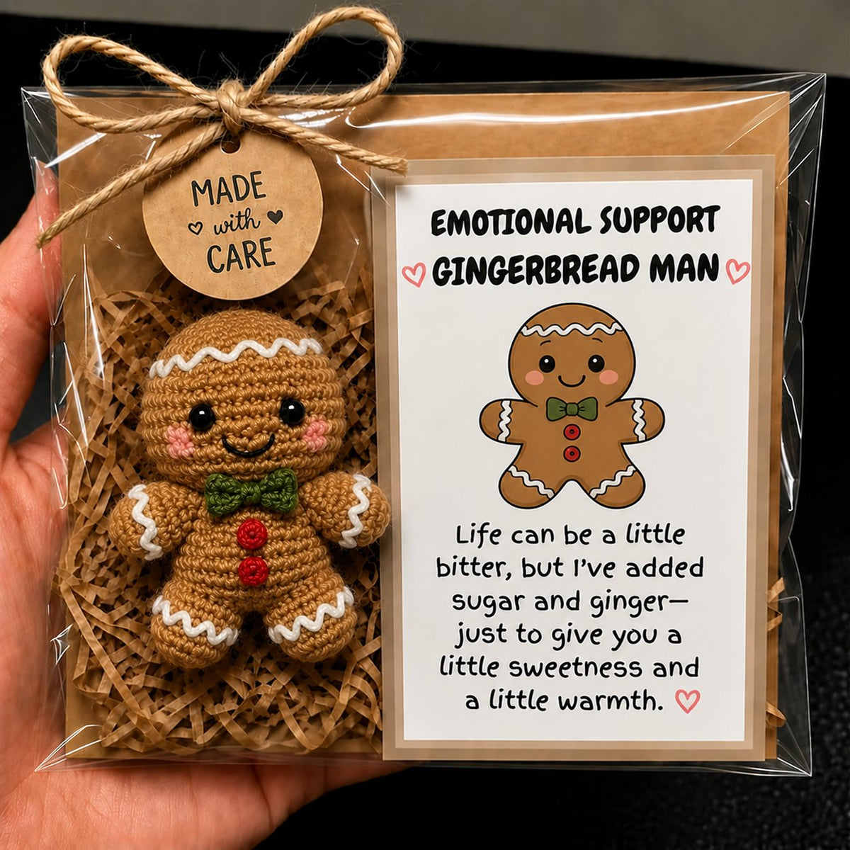 🔥🔥Last Day 49% OFF 🎁💕 Handmade Christmas Therapy Plush Crew🎄✨