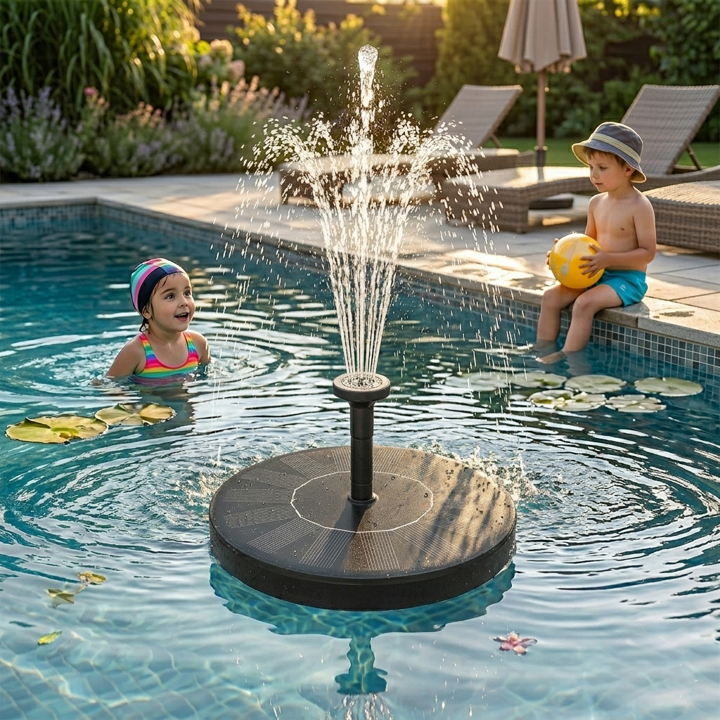 🎁Last Day Promotion 60% OFF🌞Solar Fountain💧 – Bath Toy For Children, BUY 2 FREE SHIPPING