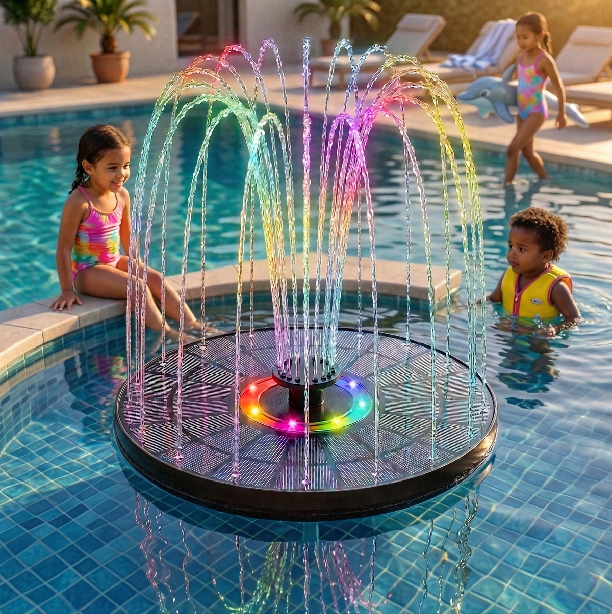 🎁Last Day Promotion 60% OFF🌞Solar Fountain💧 – Bath Toy For Children, BUY 2 FREE SHIPPING