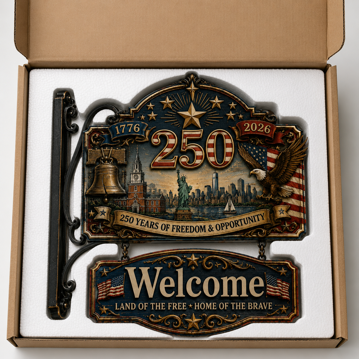 🔥🔥Last Day 49% OFF🔥 - USA 250th Anniversary Welcome Sign