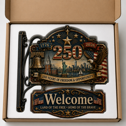 🔥🔥Last Day 49% OFF🔥 - USA 250th Anniversary Welcome Sign
