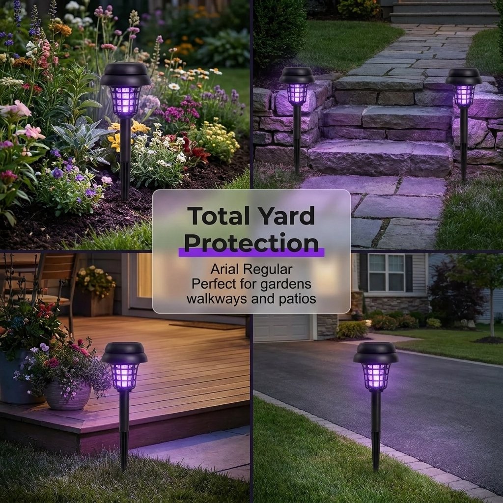 🔥Summer Special Offer 50% OFF✨Solar Mosquito Zapper Light