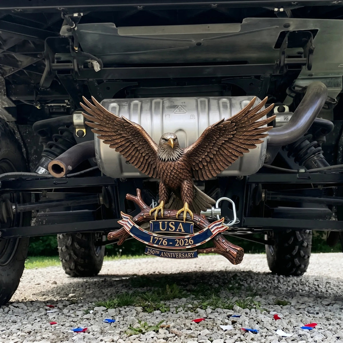 ⚡️⚡️Independence Day 50% OFF- 🦅 USA 250th Anniversary Eagle Trailer Hitch – A Legacy of Freedom on the Road