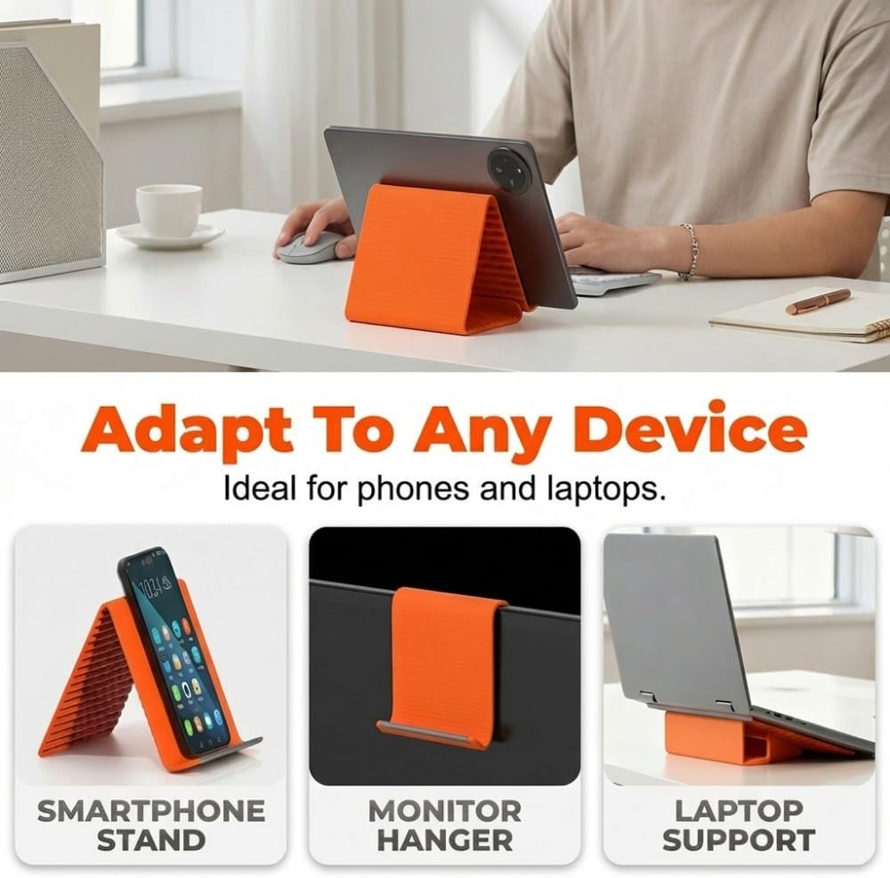 🔥Spring Special Offer 59% OFF🔥Foldable Silicone Aluminum Holder - Ergonomic Device Mount for Everywhere