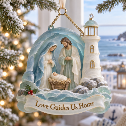 🎅2026 Christmas Gift 50% Off--Coastal Holy Night: The Birth of Love | Nativity by the Sea