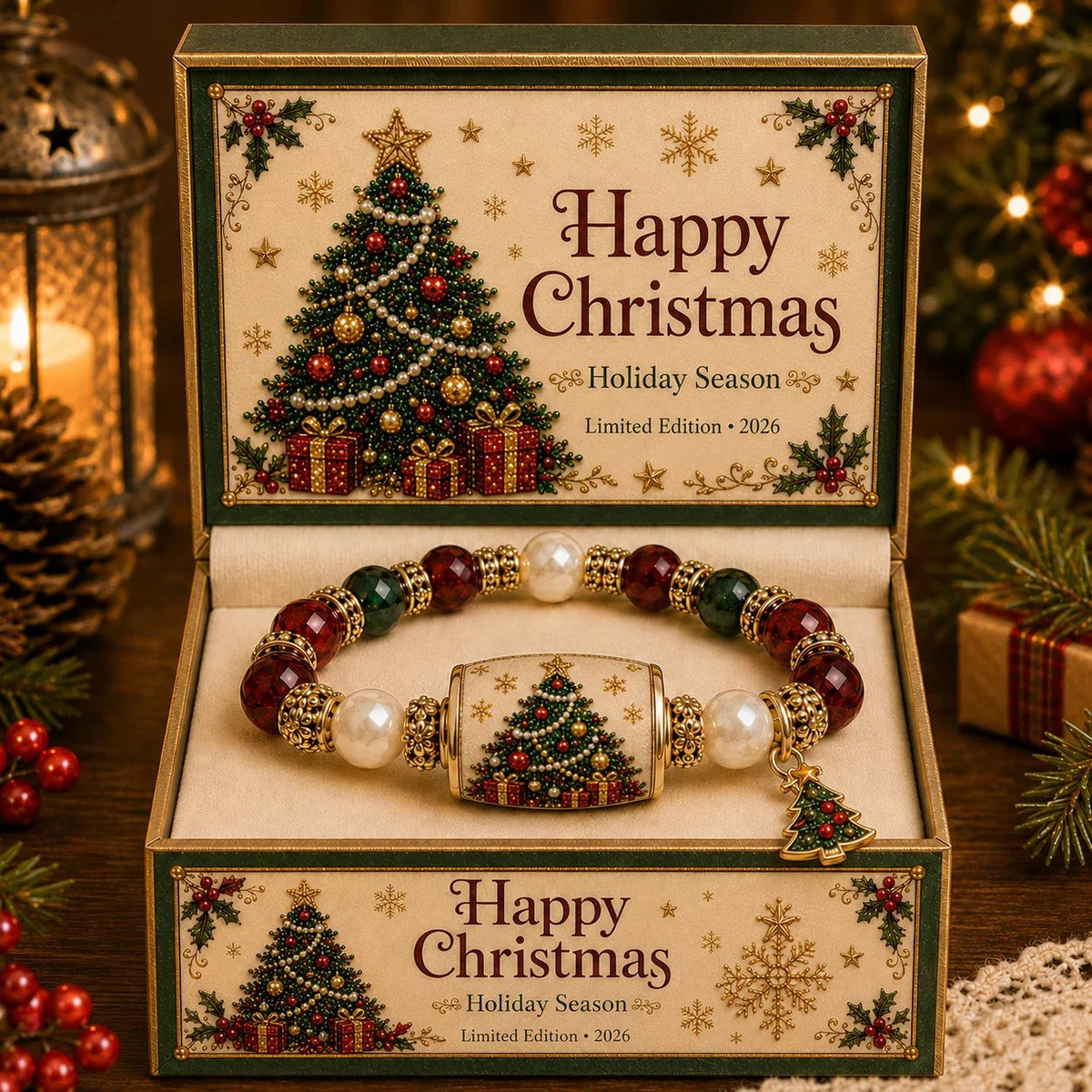 💥🎄 Last Day Big Sale – 🎄 Christmas Magic Collection Bracelet — Limited Edition