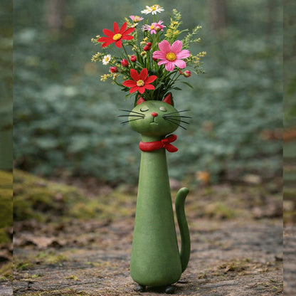 Quirky Cat Vase