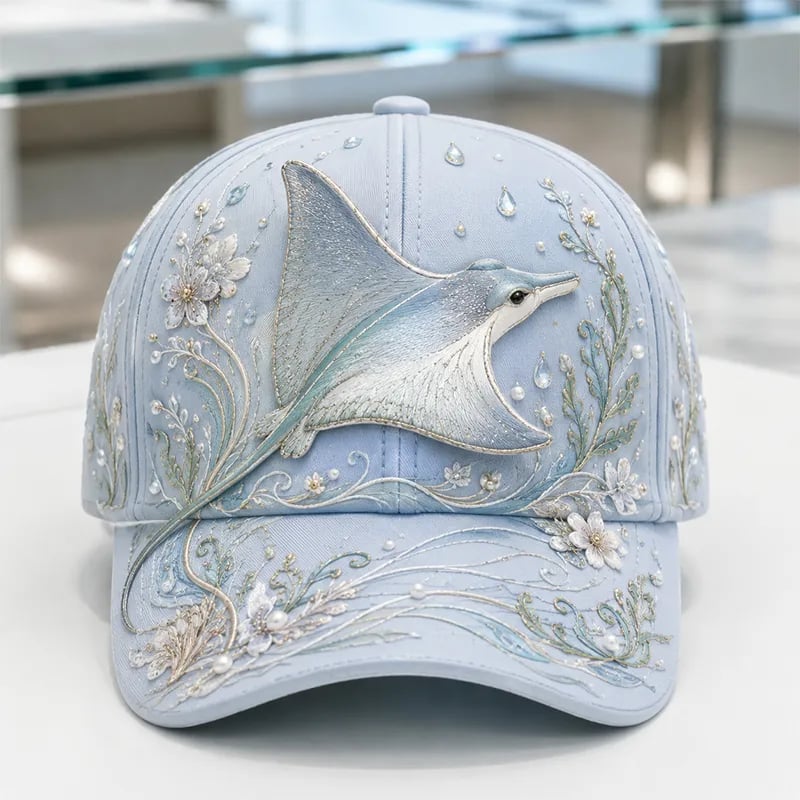 🎅🎅 2026 Christmas Gift 50% Off--🔥 Last Day 49% OFF – 🌊 3D Ocean Creatures Printed Cap