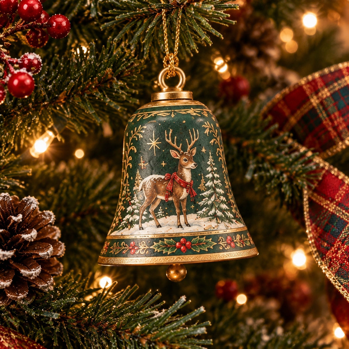 🎅 2026 Christmas Gift 50% Off--🔔Vintage Bell Ornament Collection – Festive Holiday Tree Keepsakes