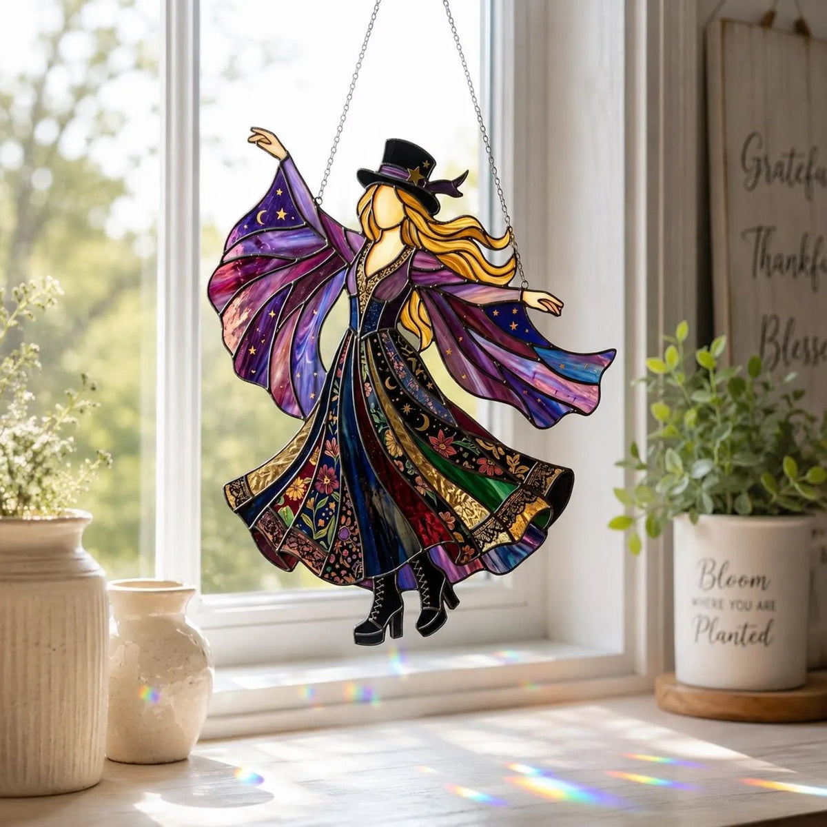 💥LAST DAY 50% OFF - 💃Stevie Nicks🤘Handmade Spinner