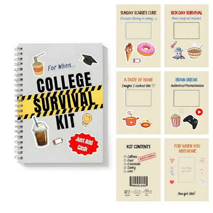 📚The 'For When..' College Survival Kit Gift Card Book🎓️❤️