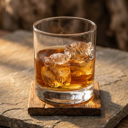 🐮 Mini Highland Cow Ice Cube Mold – Buy 2 Free Shipping