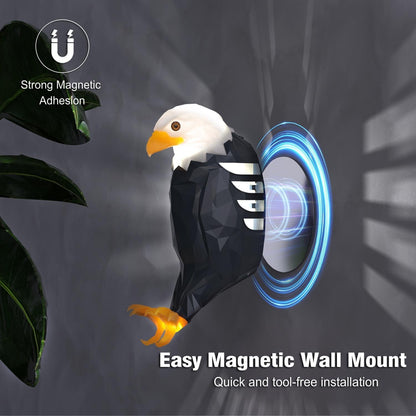 💡July 4th Gift 50% Off--🦅Eagle LED Wall Light – Magnetic Night Lamp for Bedroom & Living Room