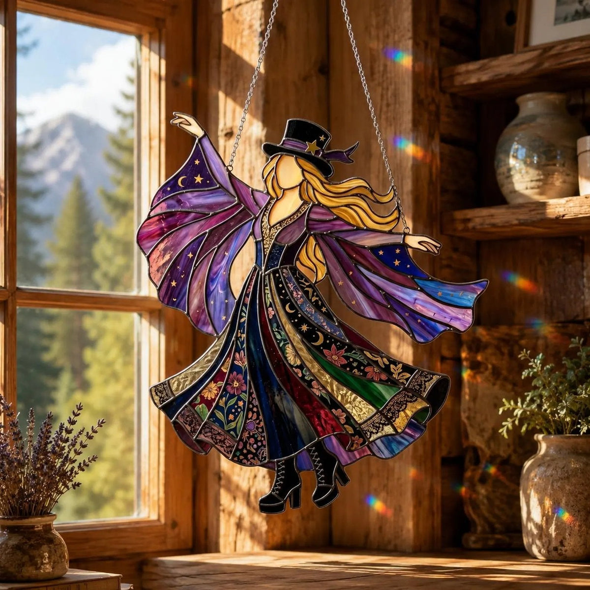 💥LAST DAY 50% OFF - 💃Stevie Nicks🤘Handmade Spinner