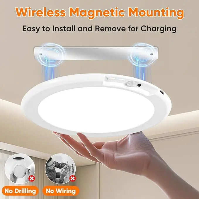 🔥Last Day 50% OFF Rechargeable Motion Sensor Ceiling Light with Remote