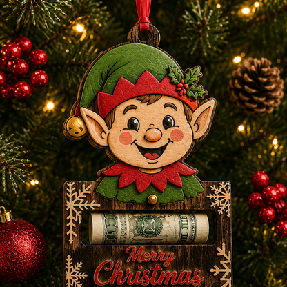 🎅🎅 2026 Christmas Gift 50% Off--Christmas Cash Gift Ornament | Money Holder Tree Decoration 10 Styles