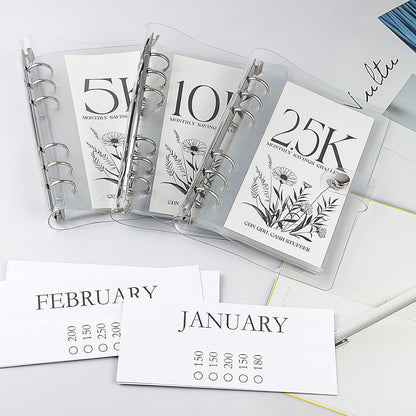 💰 12-Month Envelopes Money Saving Challenge Binder