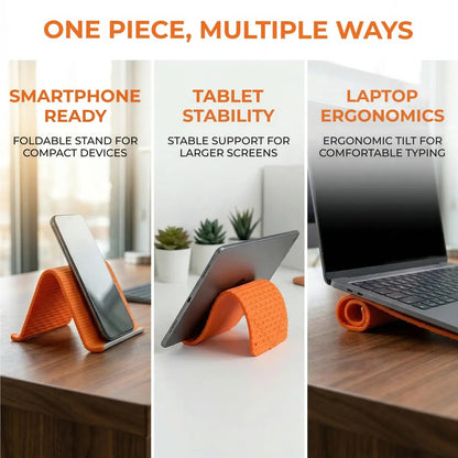 🔥Spring Special Offer 59% OFF🔥Foldable Silicone Aluminum Holder - Ergonomic Device Mount for Everywhere