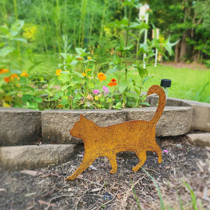 🌿Handmade Metal Garden Art - Rusted Garden Decor