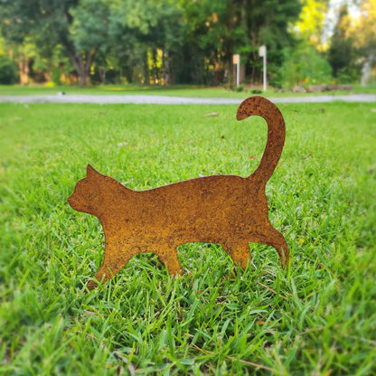 🌿🌿Handmade Metal Garden Art - Rusted Garden Decor