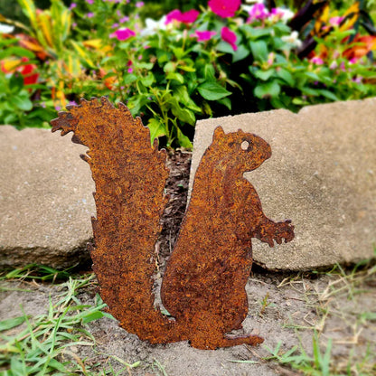 🌿Handmade Metal Garden Art - Rusted Garden Decor