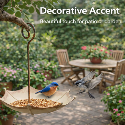 🐦🐦Last Day 50% OFF🐦Mini Umbrella Bird Feeder — Whimsical Garden Charm