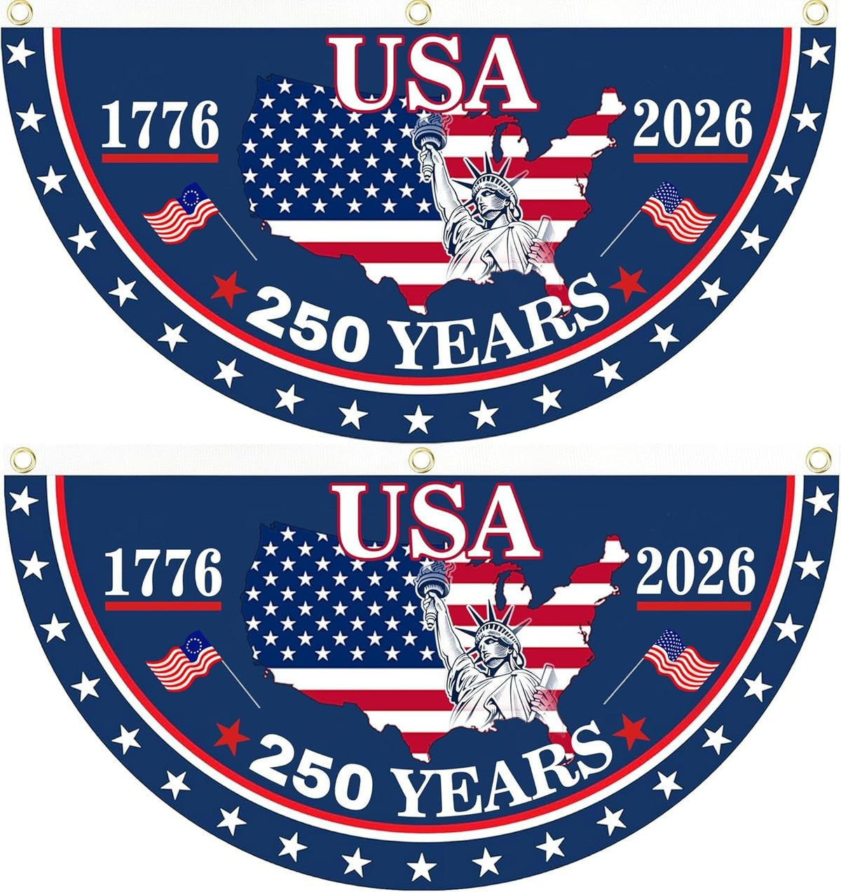 USA 250th Anniversary Banner — A Patriotic Statement for Your Home